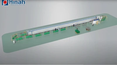 Large Cyclone Standard Large Workpiece Powder Spraying Line
