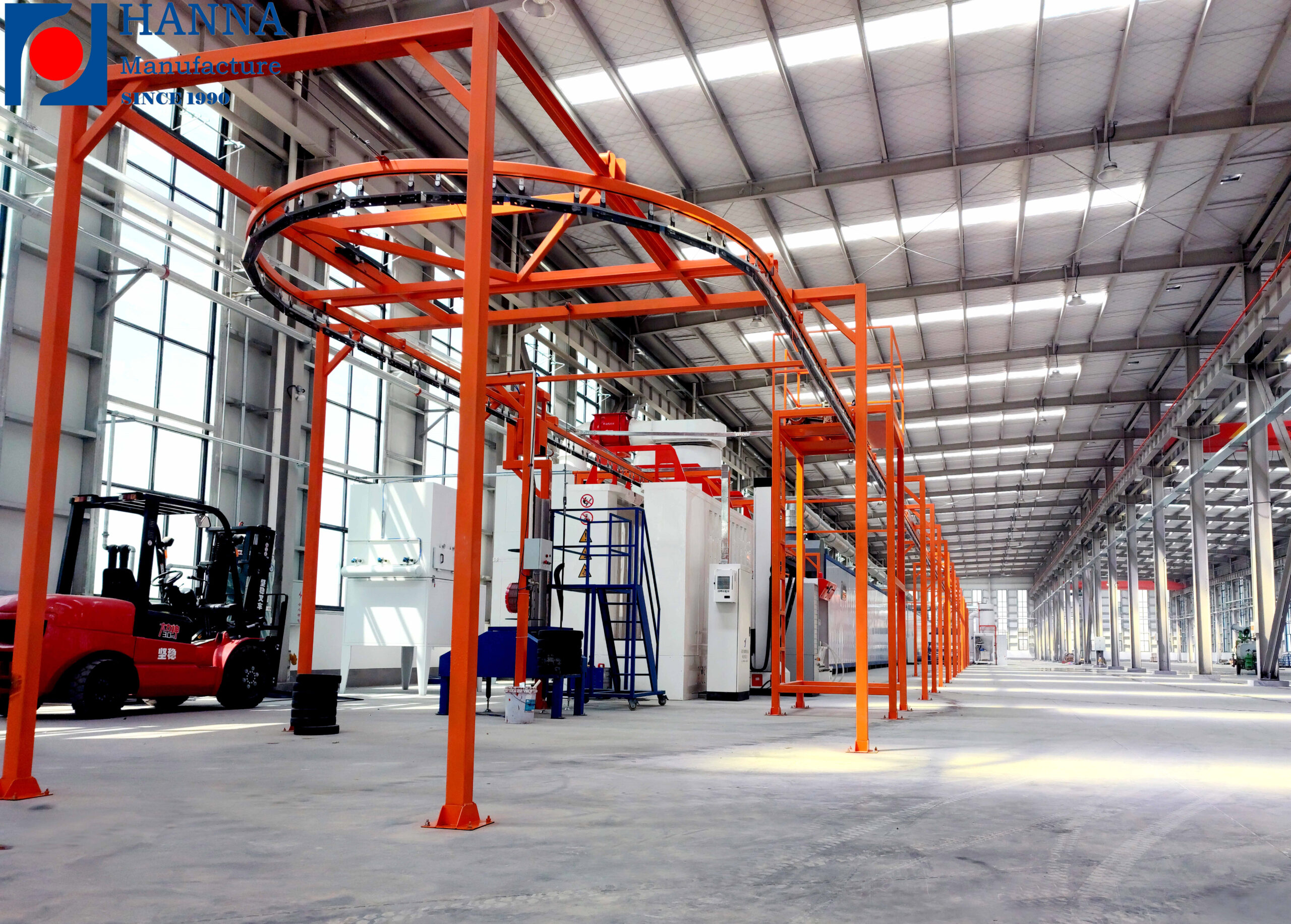 Poder Coating Line Custom Powder Coating Line Solutions - HANNA Technology